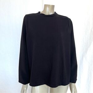 ZARA Classic Black Long Sleeve Top